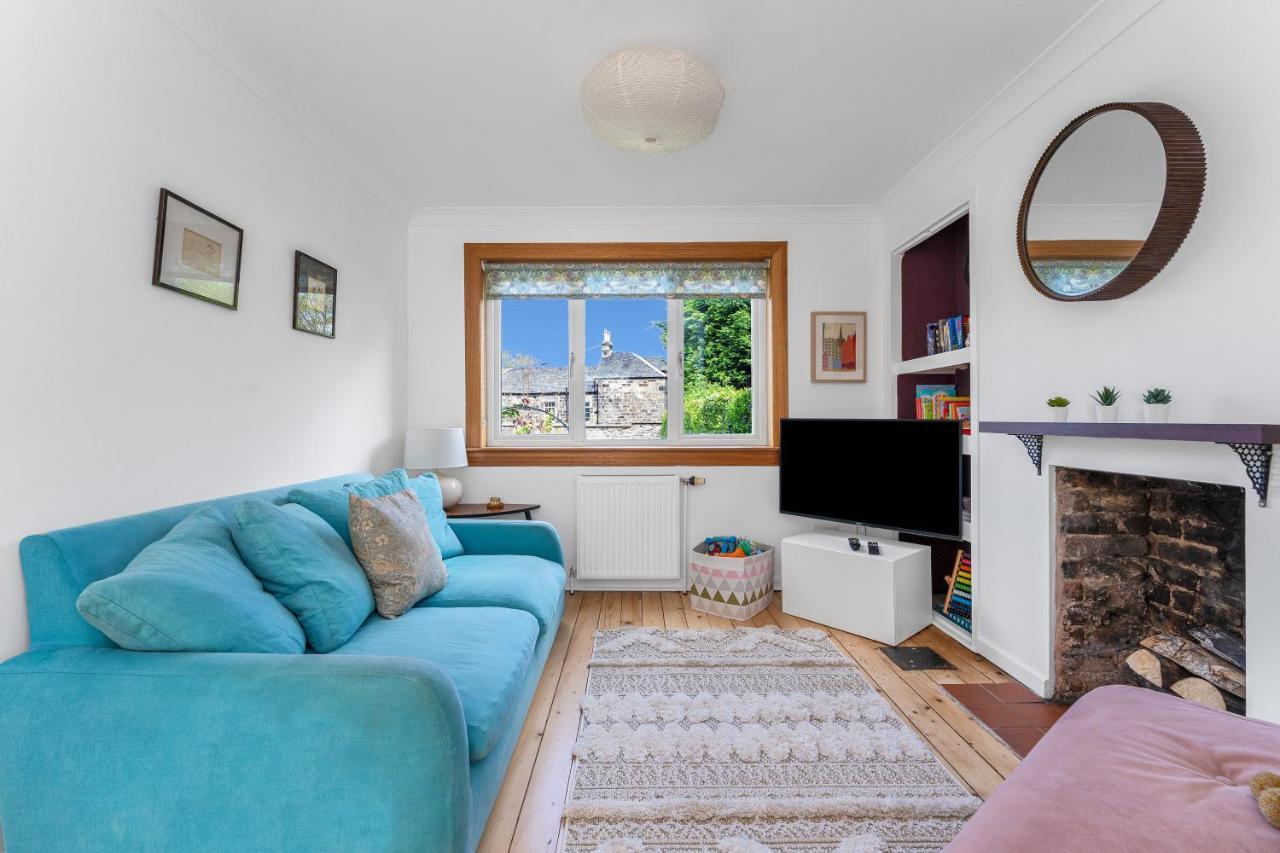 Cozy With Character Cheerful Home With Garden At Leith Links Park เอดินบะระ ภายนอก รูปภาพ