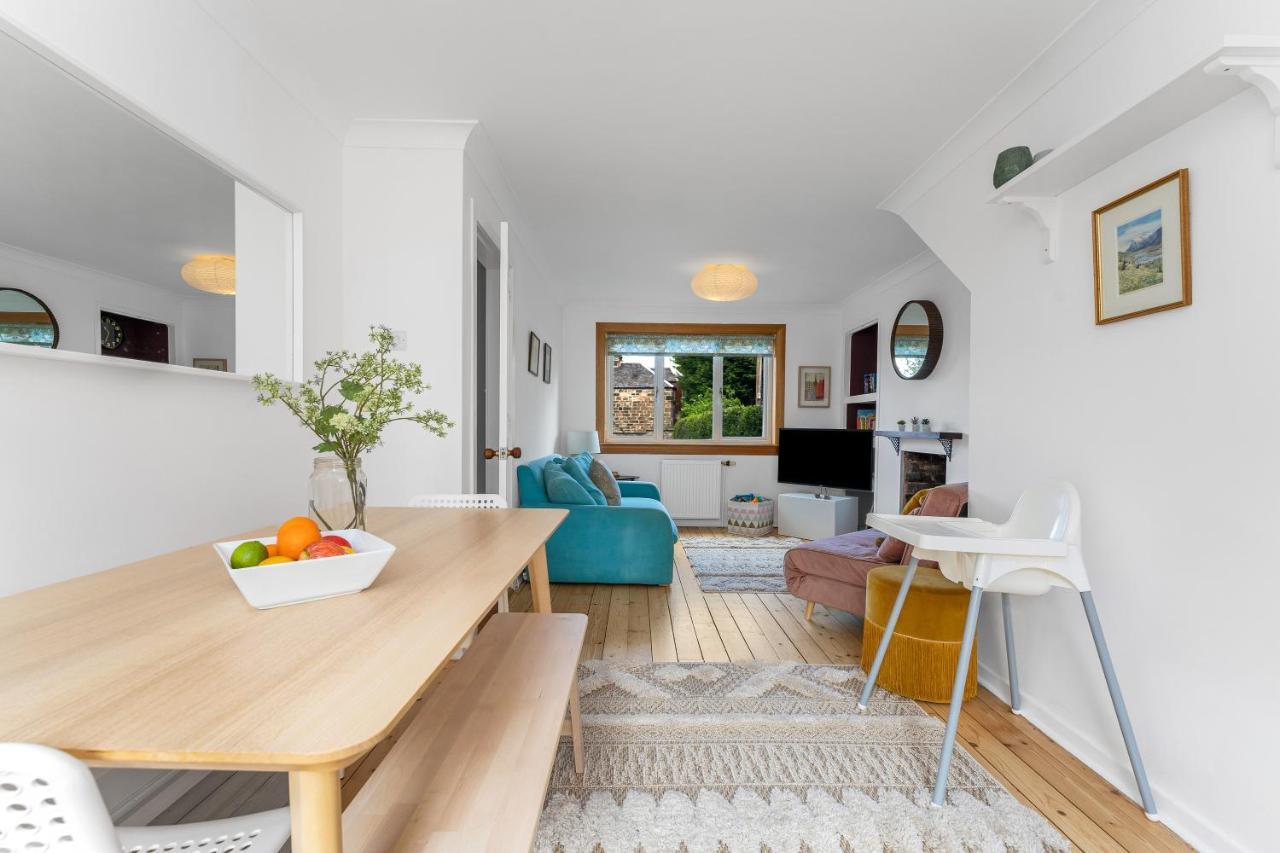 Cozy With Character Cheerful Home With Garden At Leith Links Park เอดินบะระ ภายนอก รูปภาพ