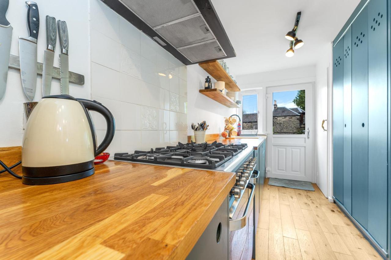 Cozy With Character Cheerful Home With Garden At Leith Links Park เอดินบะระ ภายนอก รูปภาพ